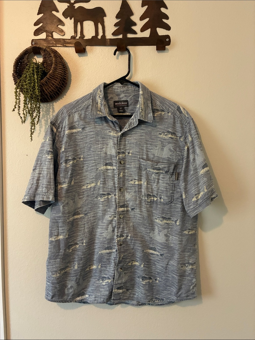 Mens Woolrich River Fisherman shirt
